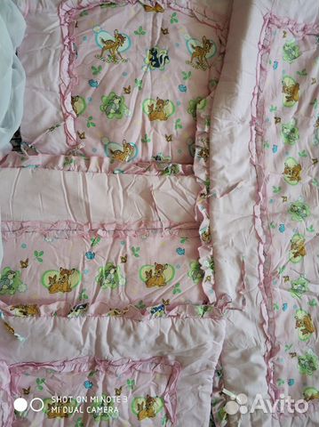 Балдахин и комплект в детскую кроватку