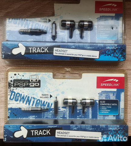 Наушники Speed-Link SL-4930-SBK для Sony PSP