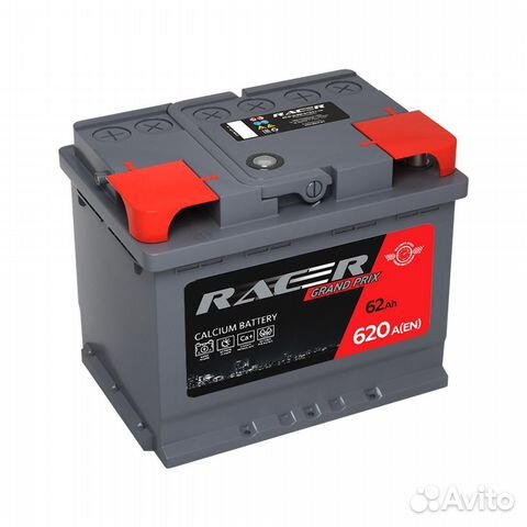 Аккумулятор Racer Grand Prix 62Ач п.п