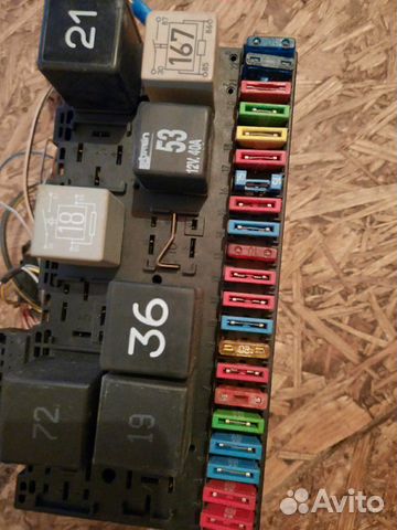Блок предохранителей Volkswagen Golf 3 MK3 ABD