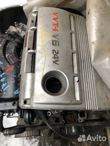 Двигатель б/у 3MZ 3,3 л тойота сиенна полн привод