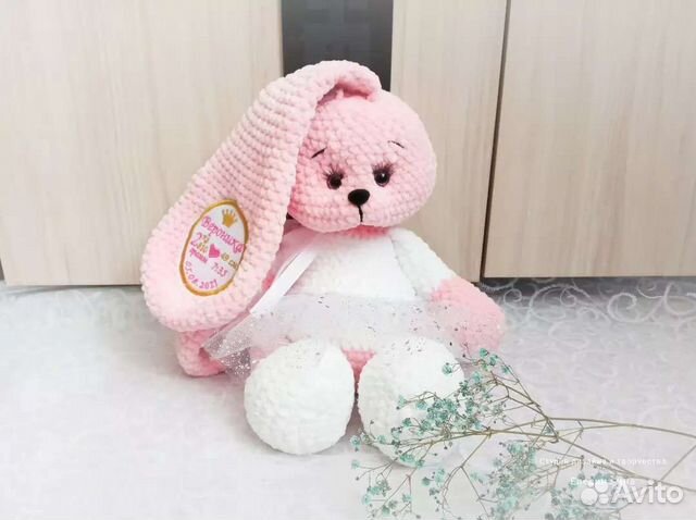 Зайка ручная работа