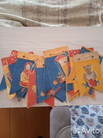 Бумажная гирлянда СССР