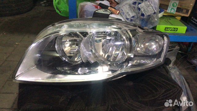 Фары audi a4 b7 галоген пара