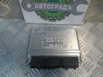 Блок управления двигателем VW Passat B5 2.8, A6 C5