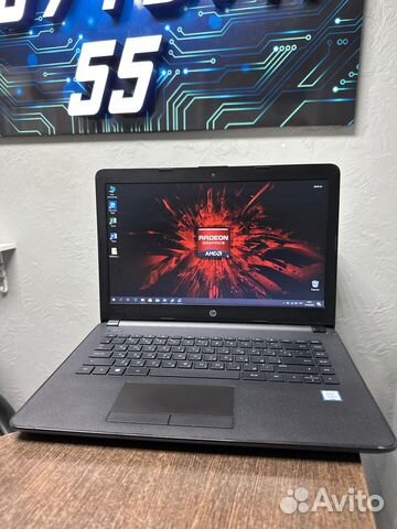 Игровой HP i5 7200u / Radeon R520 / 6Гб / SSD256