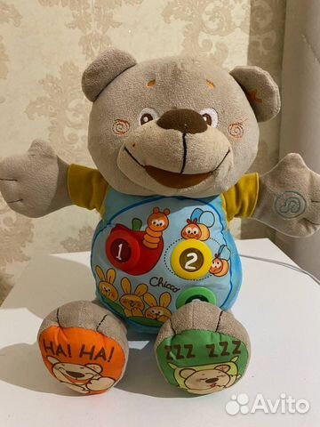 Говорящий мишка Chicco teddy