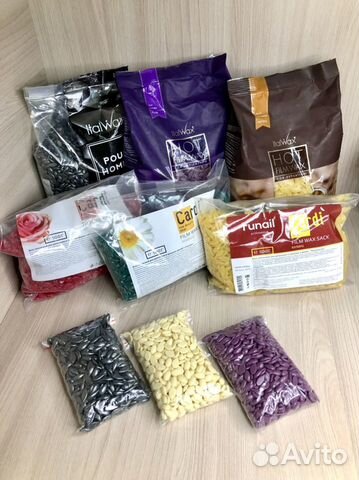 Горячий пленочный воск в гранулах для депиляции