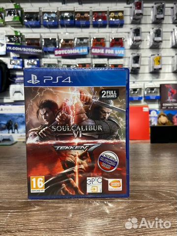 Tekken 7 and SoulCalibur 6 (VI) - Новый Диск PS4