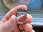 Серебряное кольцо мужское объявление продам
