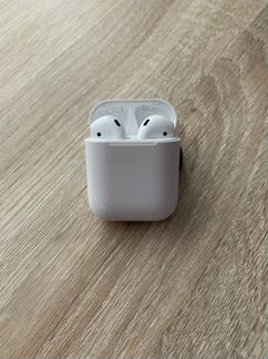 Наушники Apple AirPods 2 Original с кейсом для зар