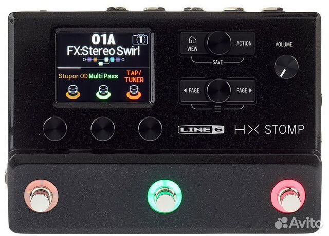 Гитарный процессор эффектов Line 6 HX Stomp