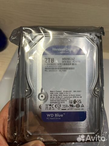 Жесткий диск Western Digital WD Blue 2 тб
