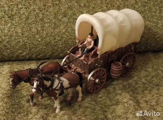 Повозка Schleich, редкая