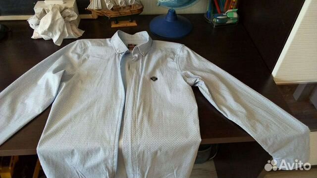 Рубашка на мальчика 158