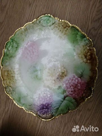 Декоративная тарелка (блюдо) Ginori фарфор