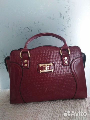 Сумка лаковая, новая