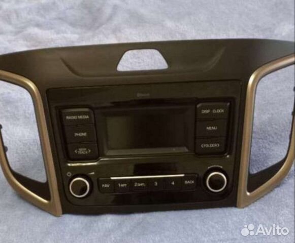 Штатная магнитола Hyundai creta 2020г