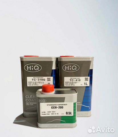 Лак HIQ TC-310Q комплект. 3 к 1 (1л+0.5л)