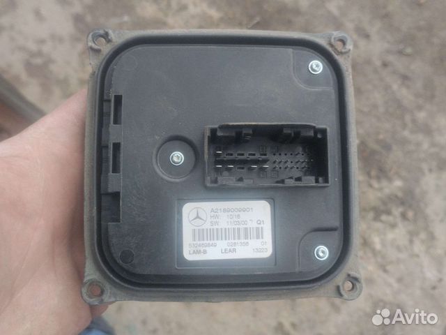 Блок фары мерседес w204