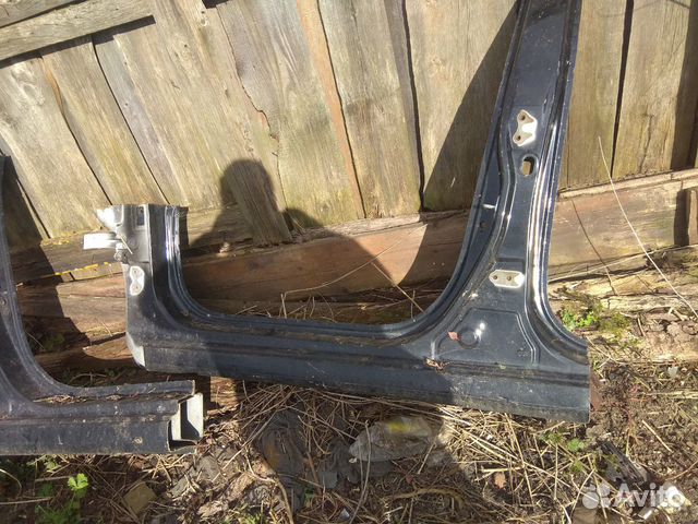 Порог Хундай Солярис левый