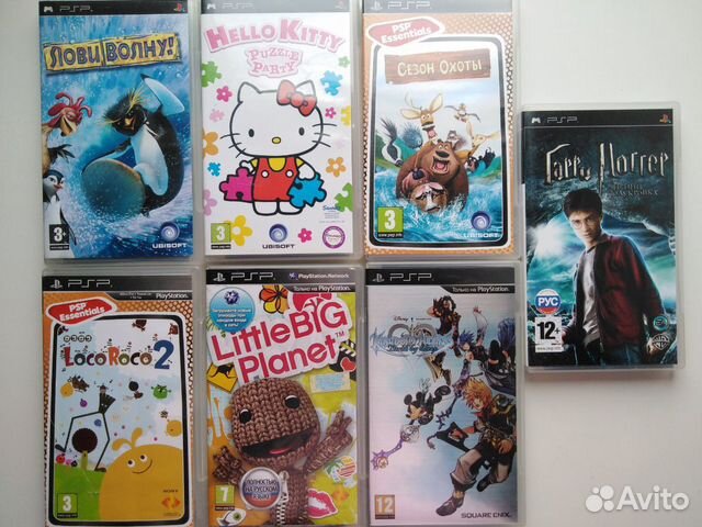 Игры для Psp и Х-вох 360