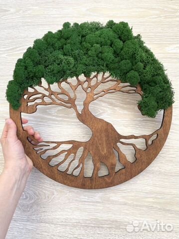 Основа для панно со мхом