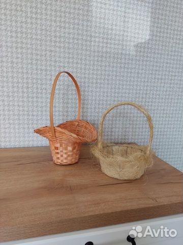 Корзина плетеная для цветов подарков конфет