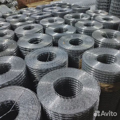 Сетка сварная оцинкованная в рулонах