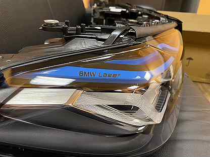 Фары BMW G30 G30 LCI F90 бмв Г30 laser Shadow line