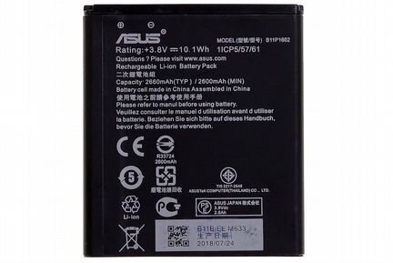 Аккумулятор батарея телефон Asus купить замена