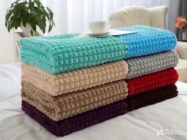 Плед Кубик и Травка