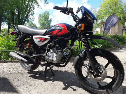 Мотоцикл Bajaj Boxer 150X Чёрный