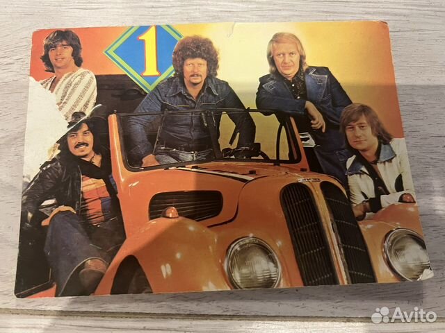 Карточка Группа из гдр Пудис 1978 год