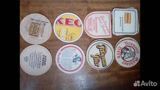Бирдекели редкие/подставки под пивные кружки