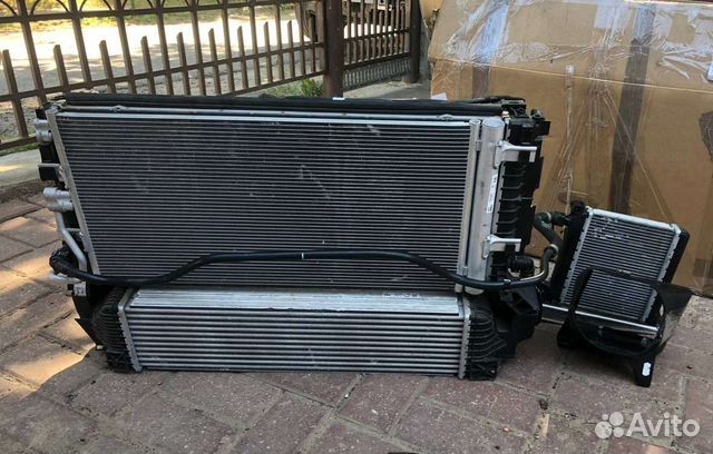 Радиатор интеркулер BMW F54 F60 F55 F56 F48 F39