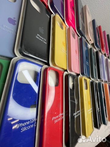 Silicone case для iPhone чехол