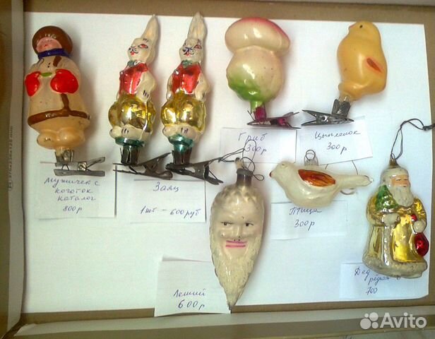 Елочные игрушки