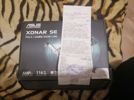 Звуковая карта asus xonar se