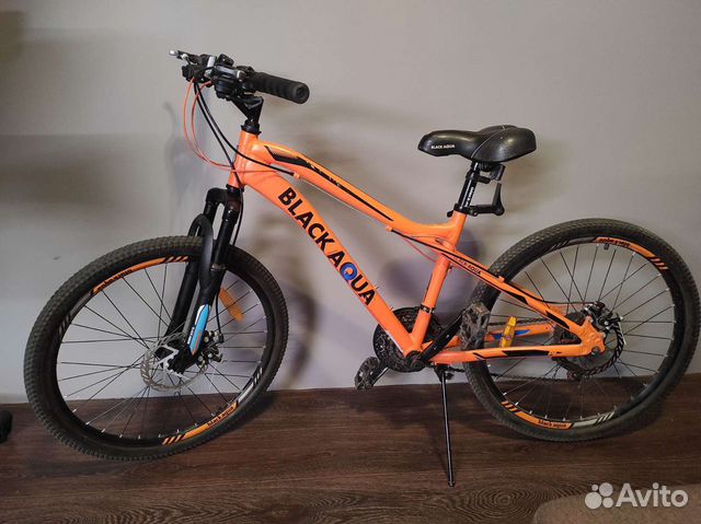 Велосипед black aqua Cross 2482 D matt 24