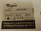 Вытяжка для кухни бу 60 см Whirpool AKR 613 объявление продам