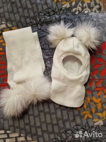 Комплект шапка и шарф