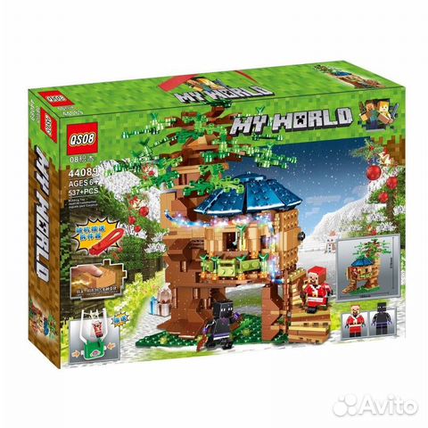 Конструктор Рождественский домик на дереве