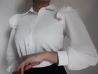Новая блузка женская с оригинальными рукавами
