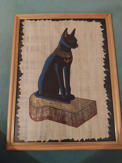 Картина из Египта на папирусе