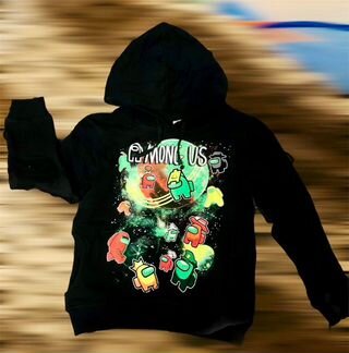 Толстовка (худи ) Бравл Старс и Амонг Ас
