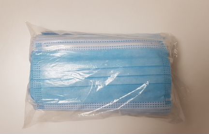 Маски медицинские, одноразовые, трёхслойные, новые