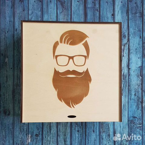 Коробка подарочная из фанеры, из дерева