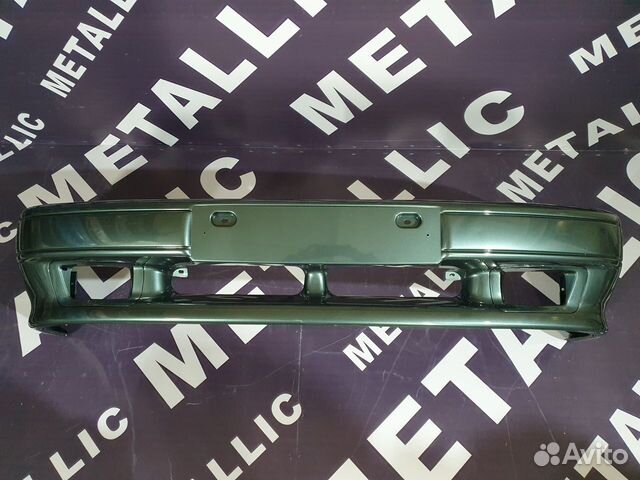 Бампер 2114 ваз передний / зеленый цвет