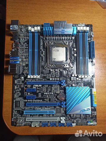 I7 3820 разгон на asus p9x79